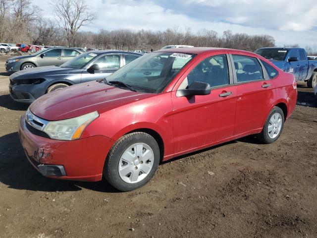 1FAHP34N99W254103 - 2009 FORD FOCUS S RED photo 1