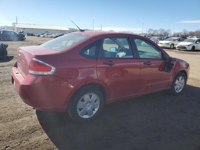 1FAHP34N99W254103 - 2009 FORD FOCUS S RED photo 3