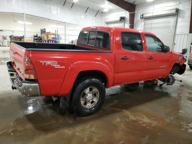 5TELU42N18Z507759 - 2008 TOYOTA TACOMA DOUBLE CAB RED photo 3