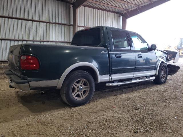 1FTRW07692KE36434 - 2002 FORD F150 SUPERCREW GREEN photo 3