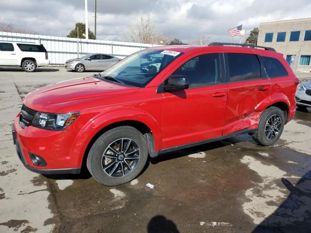 3C4PDCBB0KT737868 - 2019 DODGE JOURNEY SE RED photo 1