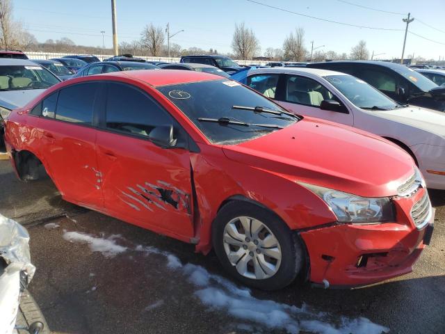 1G1PC5SG1G7191418 - 2016 CHEVROLET CRUZE LS RED photo 4