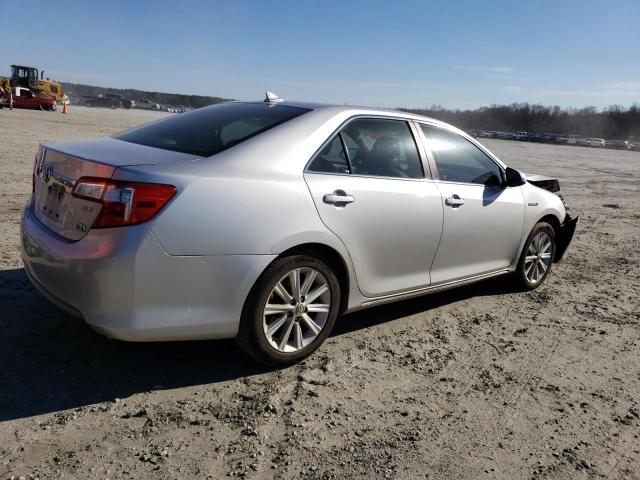 4T1BD1FK3CU029691 - 2012 TOYOTA CAMRY HYBRID SILVER photo 3