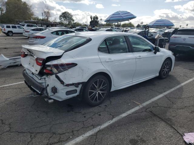 4T1T11AK6PU728923 - 2023 TOYOTA CAMRY SE NIGHT SHADE WHITE photo 3