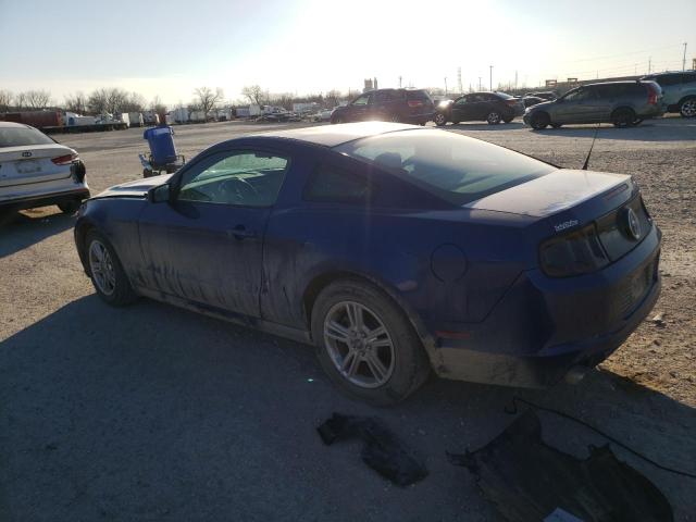 1ZVBP8AM2E5278104 - 2014 FORD MUSTANG BLUE photo 2