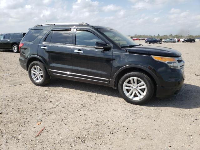 1FM5K8D85DGC95605 - 2013 FORD EXPLORER XLT BLACK photo 4