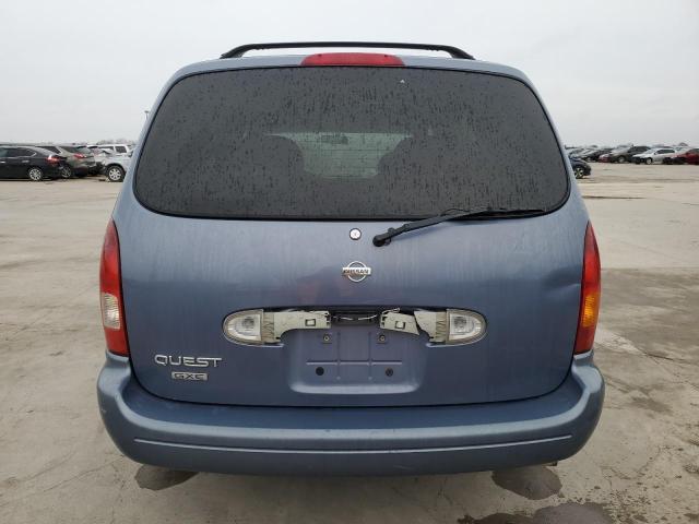 4N2XN11T7XD831557 - 1999 NISSAN QUEST SE BLUE photo 6