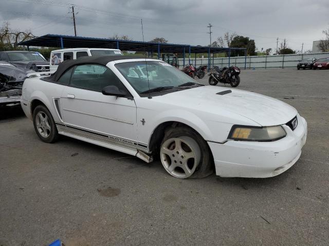 1FAFP44421F174831 - 2001 FORD MUSTANG WHITE photo 4