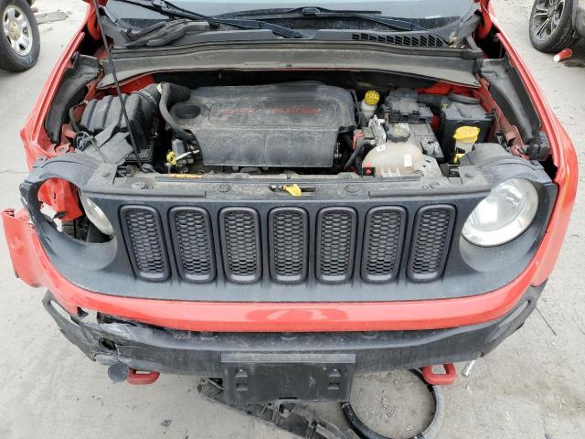 ZACCJBCT0GPD19835 - 2016 JEEP RENEGADE TRAILHAWK RED photo 12