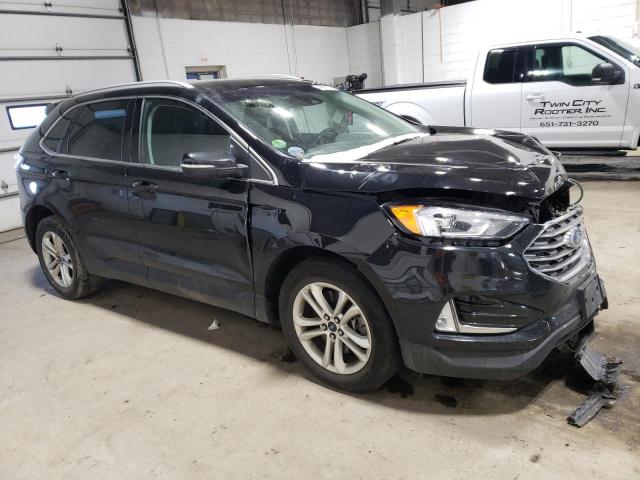 2FMPK4J97KBB80619 - 2019 FORD EDGE SEL BLACK photo 4