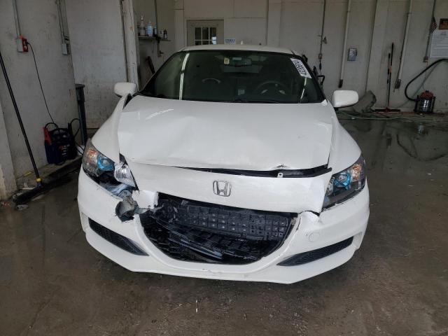 JHMZF1D45FS000712 - 2015 HONDA CR-Z WHITE photo 5