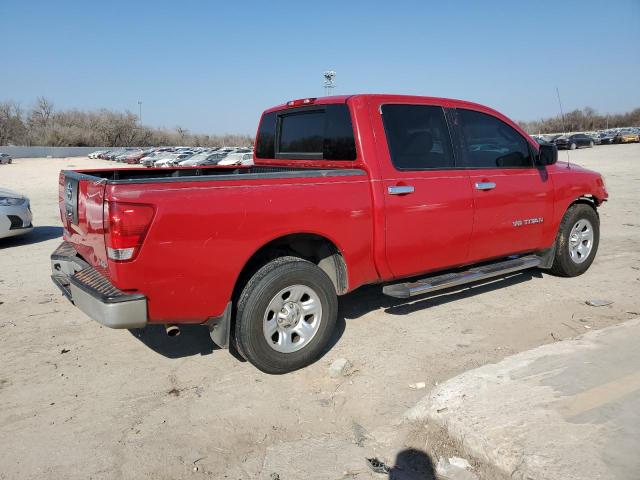 1N6AA07A27N227605 - 2007 NISSAN TITAN XE RED photo 3