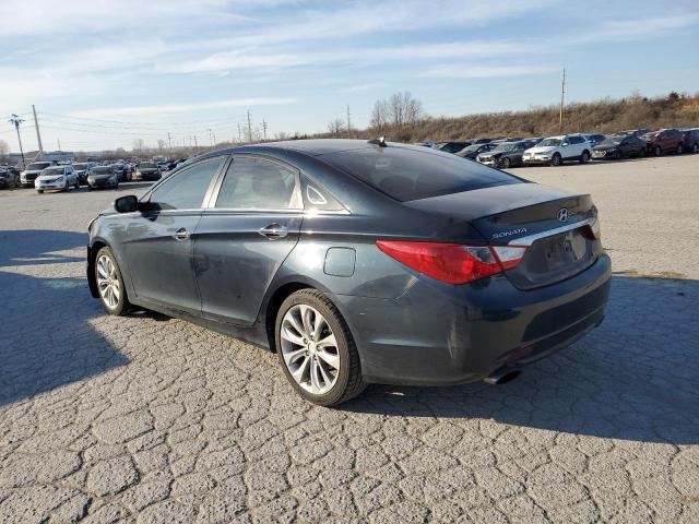 5NPEC4AB1CH329494 - 2012 HYUNDAI SONATA SE BLUE photo 2