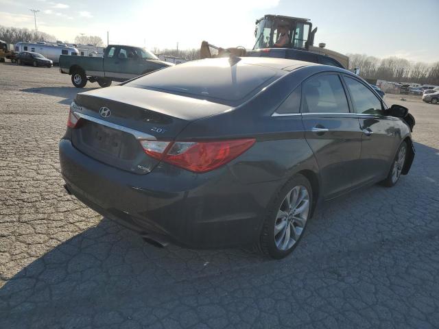 5NPEC4AB1CH329494 - 2012 HYUNDAI SONATA SE BLUE photo 3