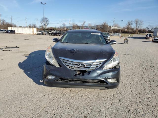 5NPEC4AB1CH329494 - 2012 HYUNDAI SONATA SE BLUE photo 5