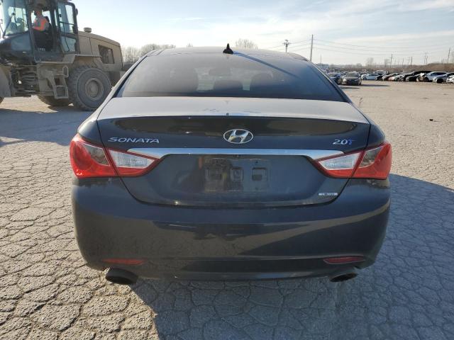 5NPEC4AB1CH329494 - 2012 HYUNDAI SONATA SE BLUE photo 6