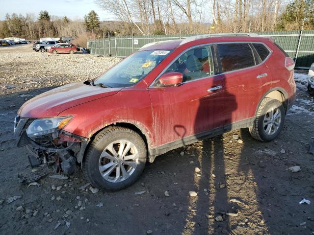 5N1AT2MV3GC861593 - 2016 NISSAN ROGUE S RED photo 1