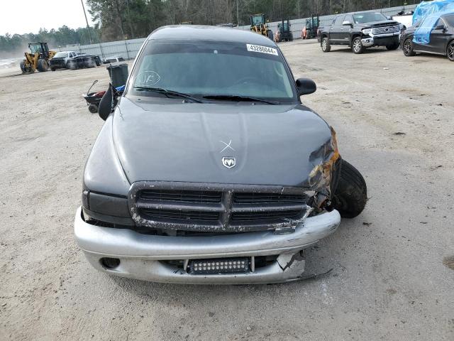 1D7HG42N63S267463 - 2003 DODGE DAKOTA SLT GRAY photo 5