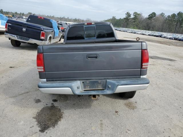 1D7HG42N63S267463 - 2003 DODGE DAKOTA SLT GRAY photo 6