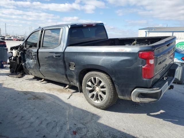 1GCPYJEKXNZ149512 - 2022 CHEVROLET SILVERADO K1500 LT-L GRAY photo 2