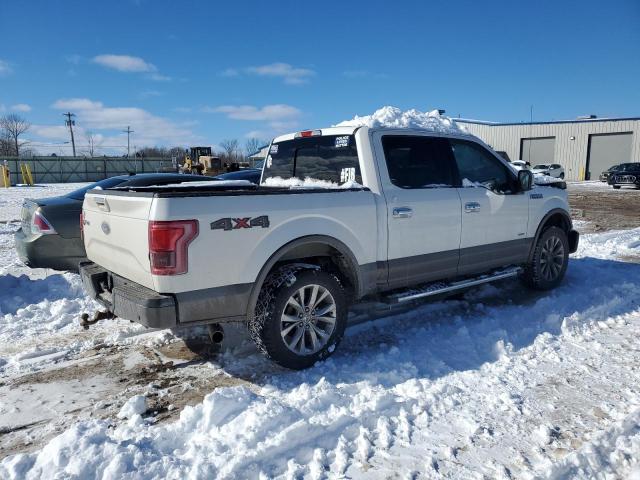 1FTEW1EP9GFB90226 - 2016 FORD F150 SUPERCREW WHITE photo 3