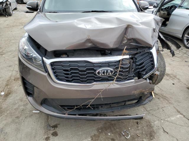 5XYPG4A31KG563436 - 2019 KIA SORENTO L GRAY photo 11