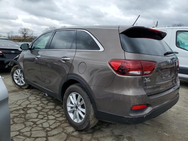 5XYPG4A31KG563436 - 2019 KIA SORENTO L GRAY photo 2