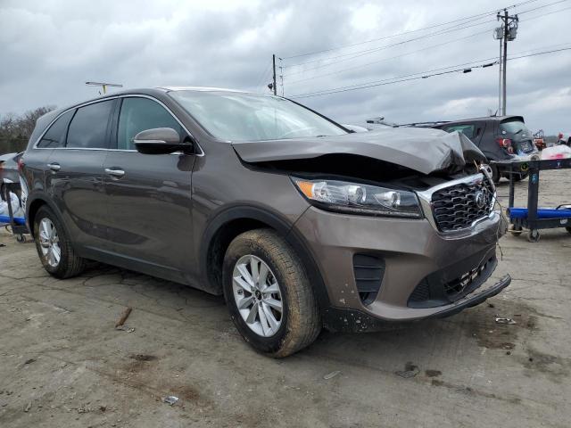 5XYPG4A31KG563436 - 2019 KIA SORENTO L GRAY photo 4