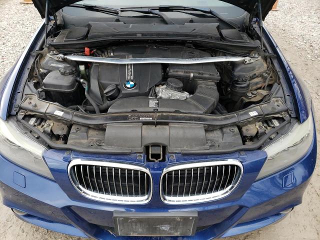 WBAPM5C5XBE577970 - 2011 BMW 335 I BLUE photo 11