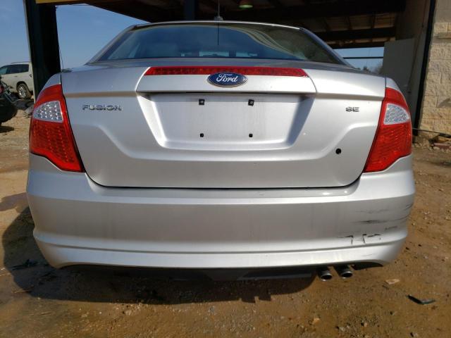 3FAHP0HA8BR287978 - 2011 FORD FUSION SE SILVER photo 6