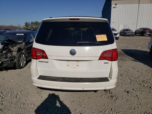 2V8HW64X39R515027 - 2009 VOLKSWAGEN ROUTAN SEL PREMIUM WHITE photo 6