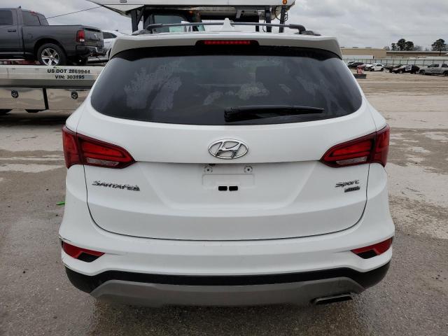 5XYZUDLB1HG390662 - 2017 HYUNDAI SANTA FE S WHITE photo 6