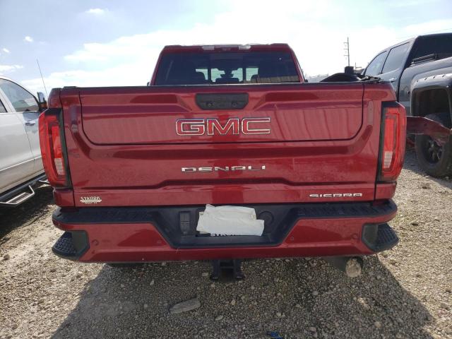 1GT49REY1LF129327 - 2020 GMC SIERRA K2500 DENALI MAROON photo 6