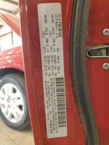 3C4PDCAB4KT797623 - 2019 DODGE JOURNEY SE RED photo 13