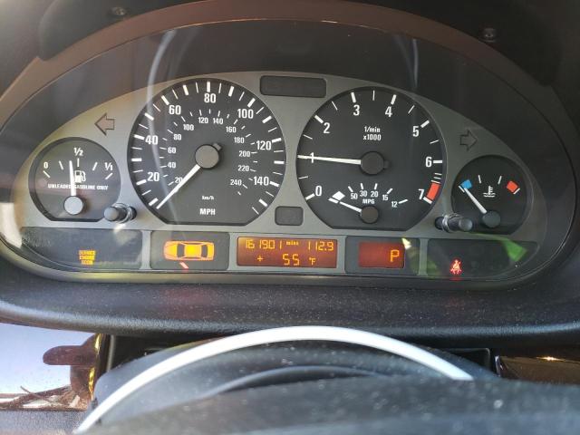 WBAAZ33434KP87480 - 2004 BMW 325 IS SULEV BLACK photo 9