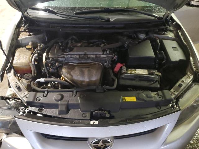 JTKJF5C75B3018724 - 2011 TOYOTA SCION TC ვერცხლისფერი ფოტო 11