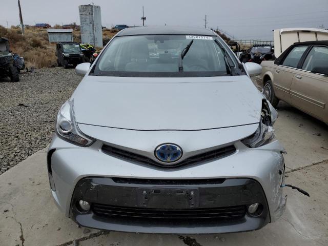 JTDZN3EU7HJ061745 - 2017 TOYOTA PRIUS V SILVER photo 5