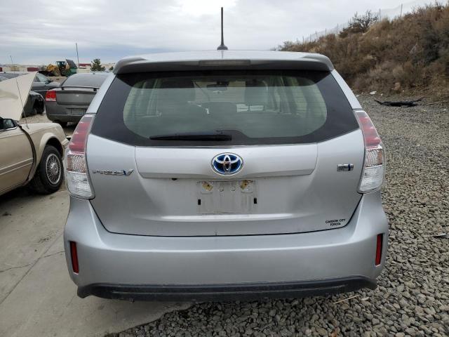 JTDZN3EU7HJ061745 - 2017 TOYOTA PRIUS V SILVER photo 6