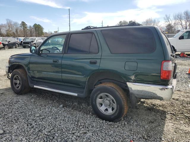 JT3GM84R3Y0064432 - 2000 TOYOTA 4RUNNER GREEN photo 2