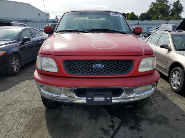 1FTEX18L6VKC57231 - 1997 FORD F150 RED photo 5