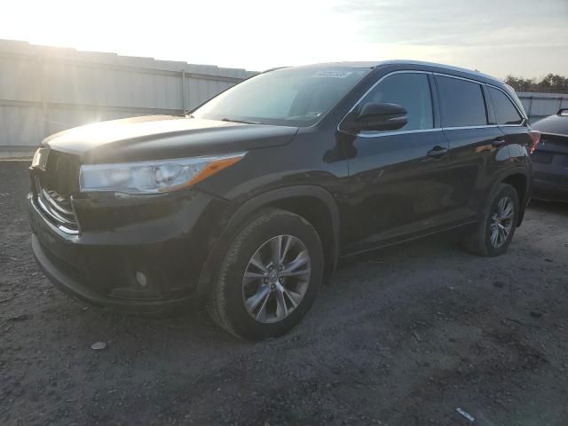 5TDJKRFH8FS134633 - 2015 TOYOTA HIGHLANDER XLE 黑色 照片 1