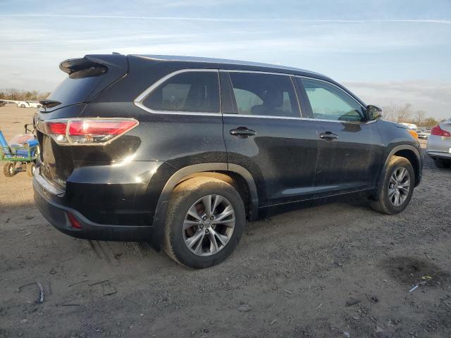 5TDJKRFH8FS134633 - 2015 TOYOTA HIGHLANDER XLE 黑色 照片 3
