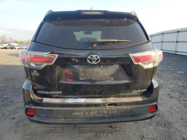 5TDJKRFH8FS134633 - 2015 TOYOTA HIGHLANDER XLE 黑色 照片 6