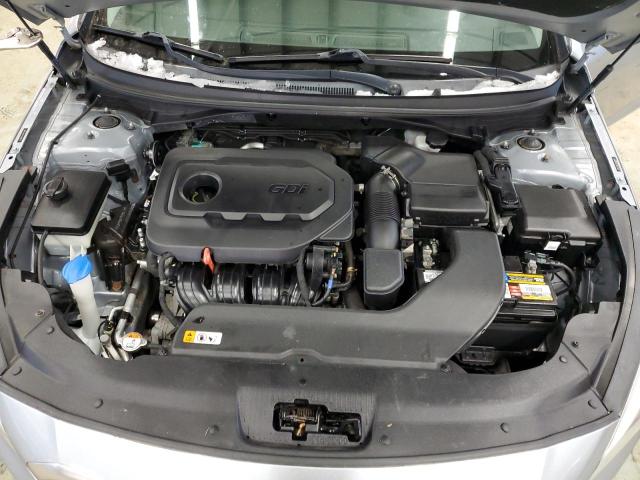 5NPE24AF7HH486878 - 2017 HYUNDAI SONATA SE SILVER photo 11