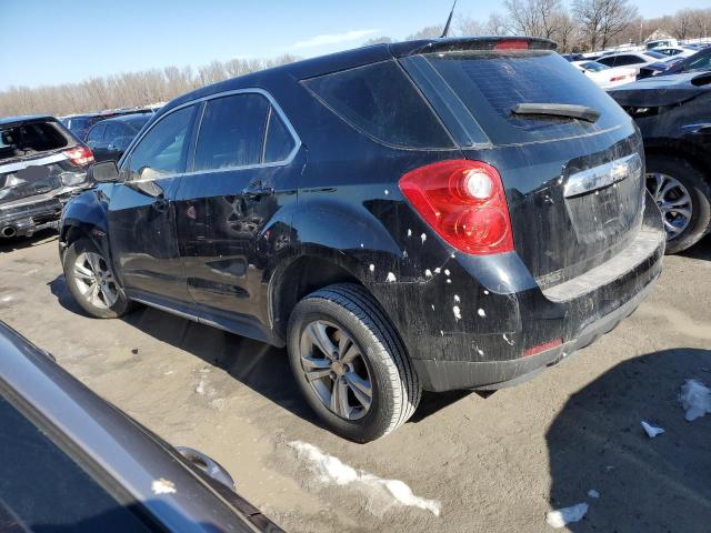 2GNALBEC6B1296618 - 2011 CHEVROLET EQUINOX LS BLACK photo 2