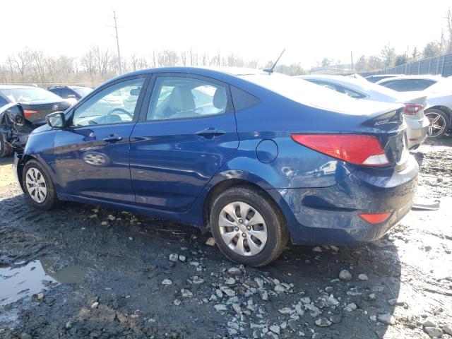 KMHCT4AE3HU331449 - 2017 HYUNDAI ACCENT SE BLUE photo 2