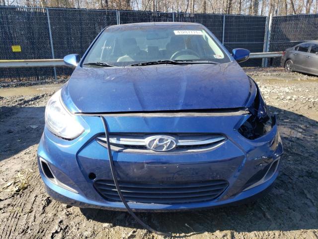 KMHCT4AE3HU331449 - 2017 HYUNDAI ACCENT SE BLUE photo 5