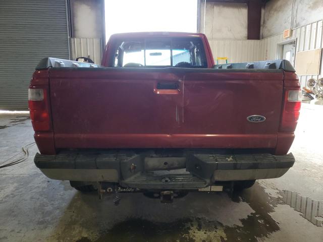 1FTZR15EX1PA31269 - 2001 FORD RANGER SUPER CAB RED photo 6