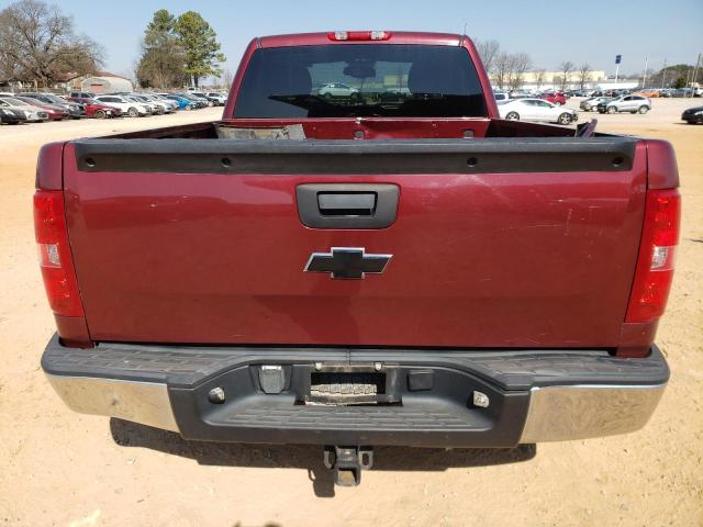 1GCEC14008Z134236 - 2008 CHEVROLET SILVERADO C1500 MAROON photo 6