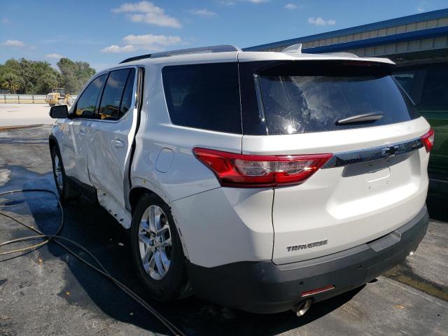 1GNERGKW4JJ235641 - 2018 CHEVROLET TRAVERSE LT WHITE photo 2